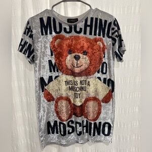 Goldlion Silk Moschino bear t-shirt.